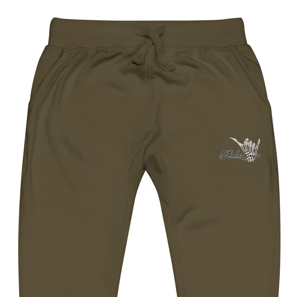 Shaka Bones Embroidered Sweatpants