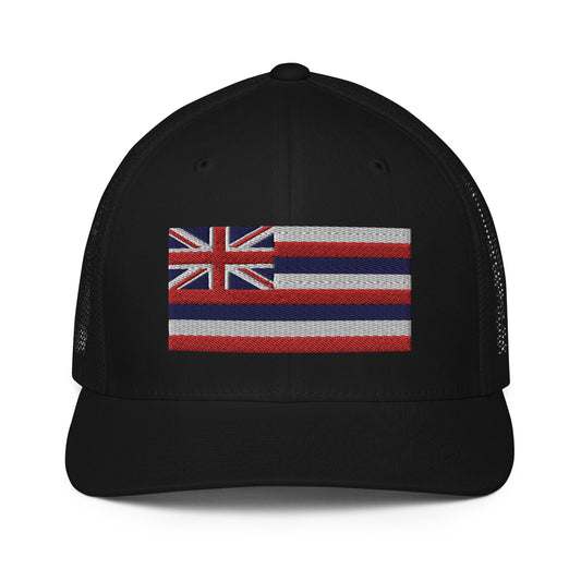 Hawaiian Flag trucker cap