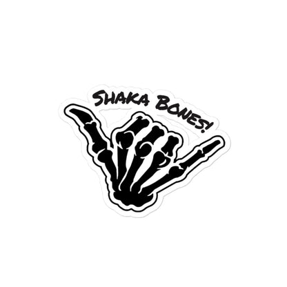 Shaka Bones Sticker