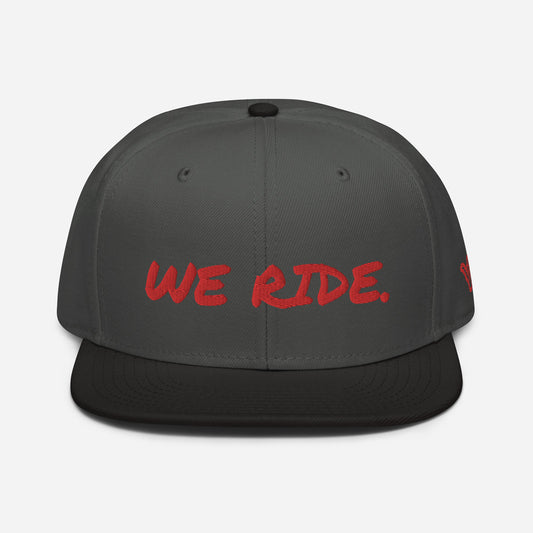 We Ride Snapback Hat R