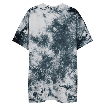 Embroidered Shaka Bones Tye Dye - Smog