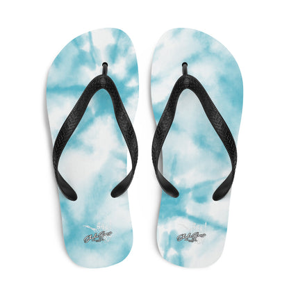 Tye Dye Slippahs - Blue