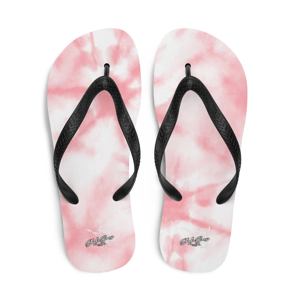 Tye Dye Slippahs - Pink