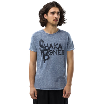 Shaka Bones Denim T-Shirt