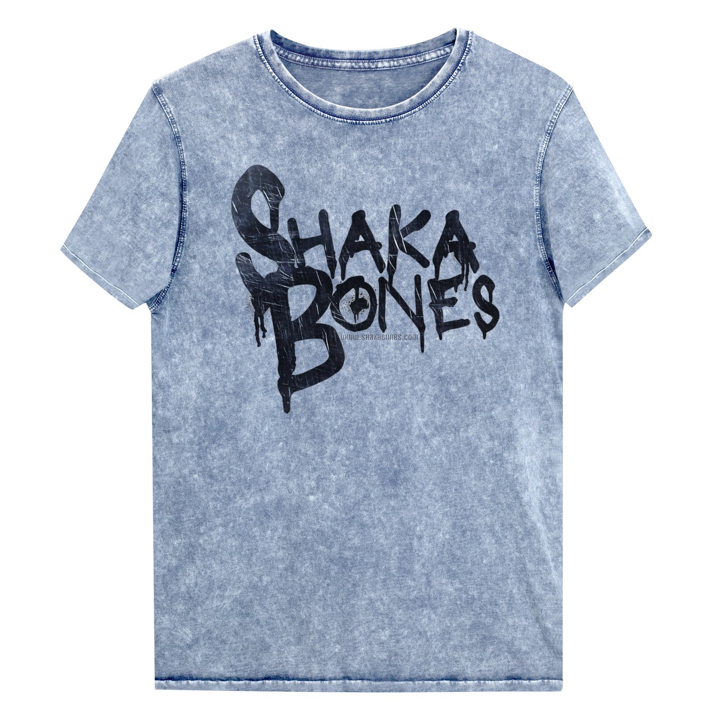 Shaka Bones Denim T-Shirt