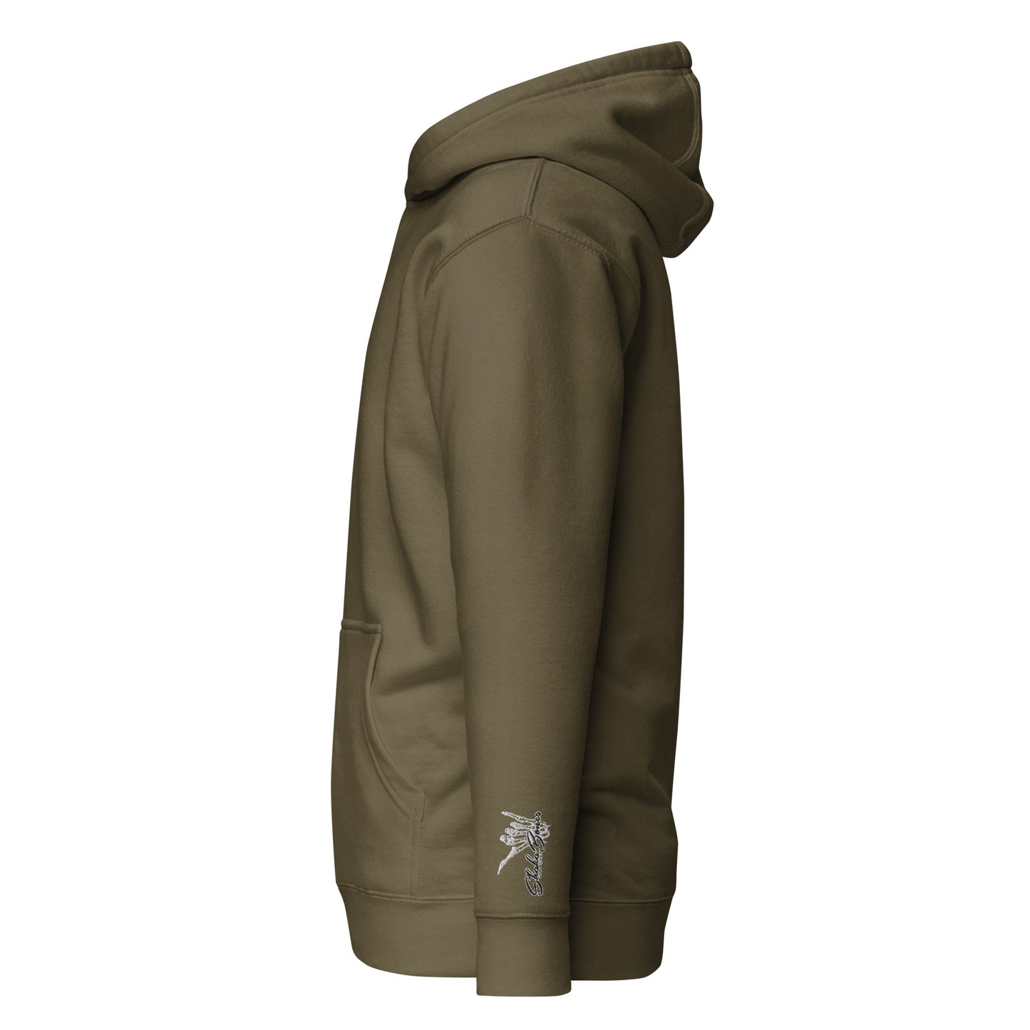 Shaka Bones Embroidered Hoodie