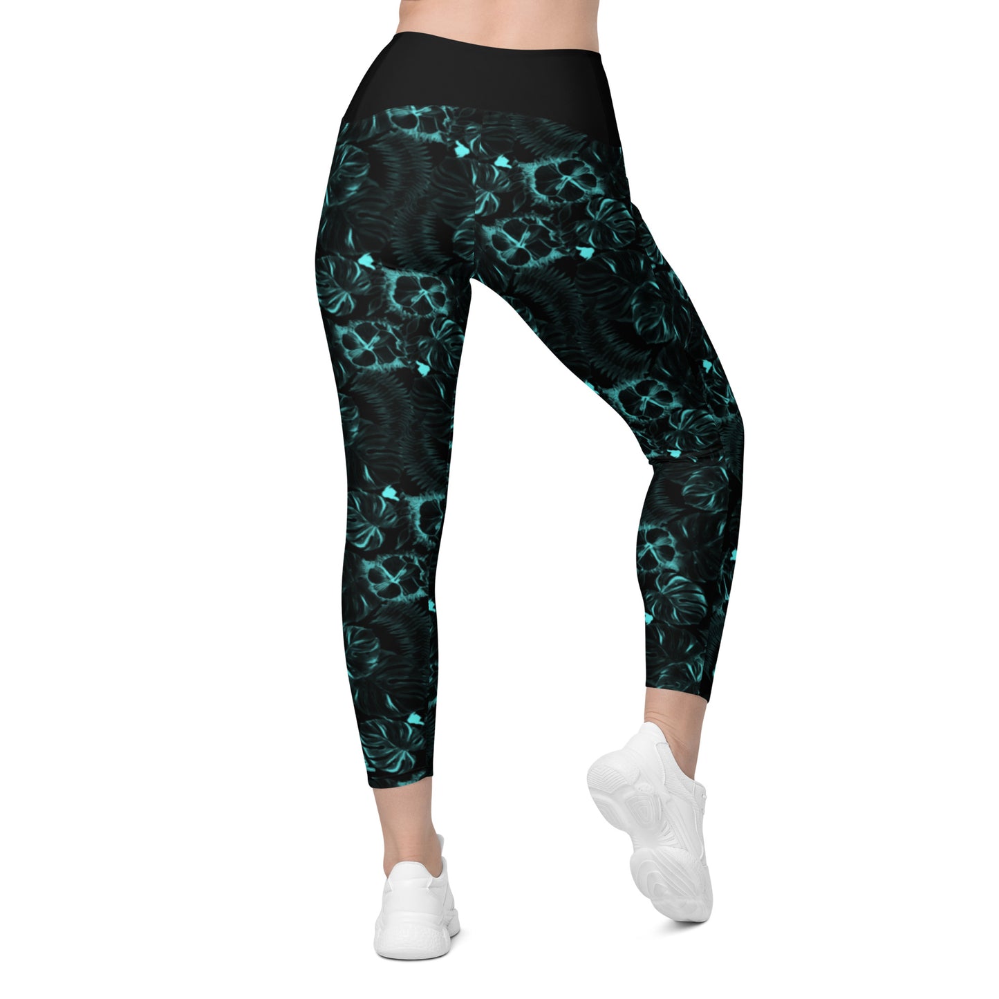 Monstera Leggings with pockets