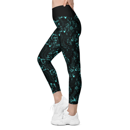 Monstera Leggings with pockets